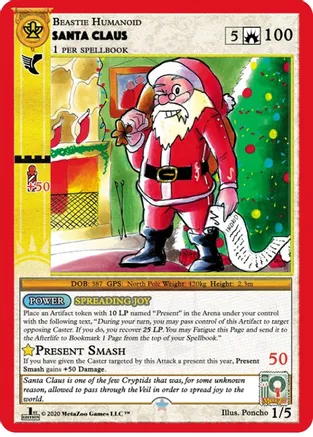 Sam’s Cryptid Collection: Santa Claus