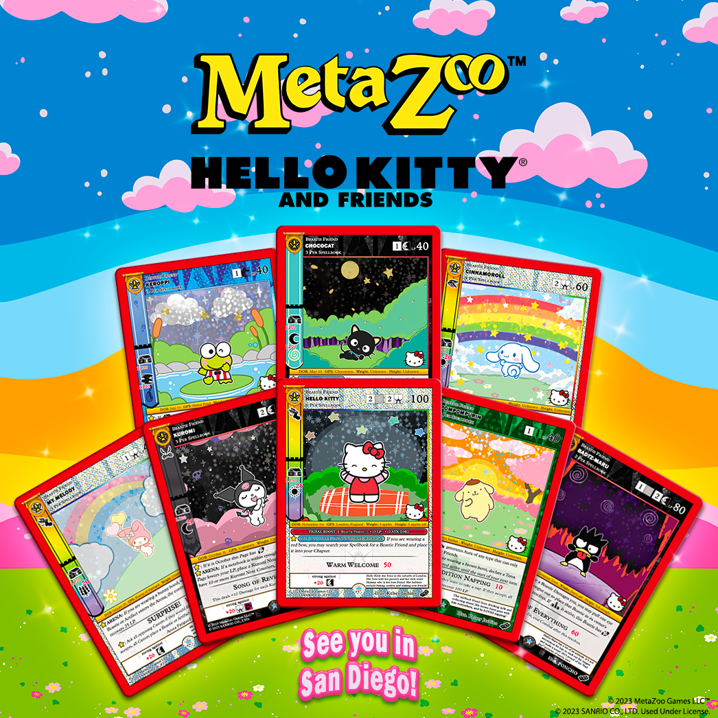 MetaZoo x Hello Kitty and Friends at SDCC!